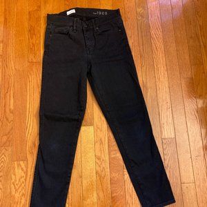 Gap 1969 Black Thin Corduroy Slacks